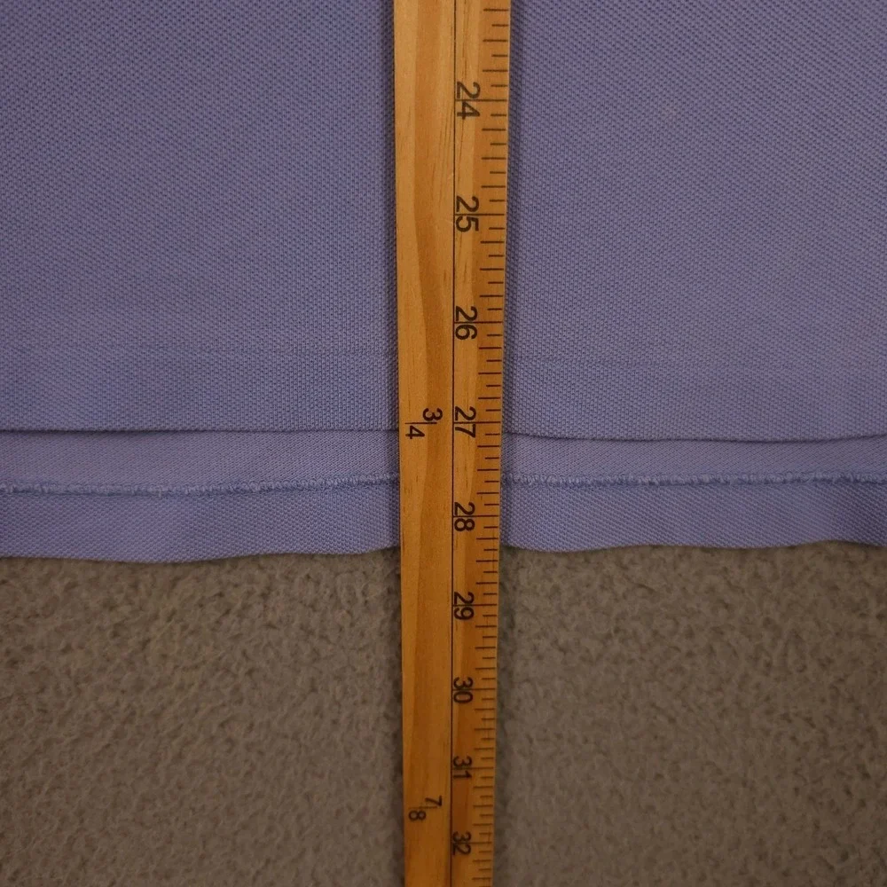 Vintage Polo Ralph Lauren Polo Shirt Mens Medium Blue Bleached Grunge Preppy USA